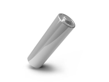 Küçük AA Batarya 3B Görüntü İzole Arkaplan Sahnesi