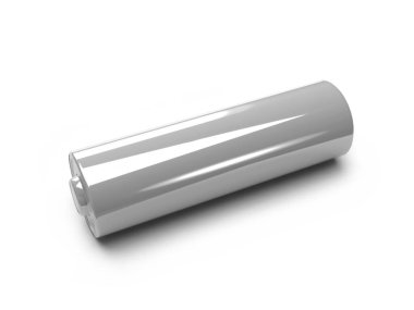 Küçük AA Batarya 3B Görüntü İzole Arkaplan Sahnesi