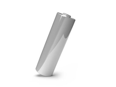 Küçük AA Batarya 3B Görüntü İzole Arkaplan Sahnesi