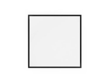 Kare Poster Çerçevesi 3D Görüntü İzole Arkaplan Sahnesi