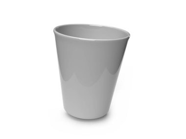 Drinking cup 3D Illustration Mockup Scene on isolated background