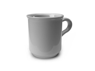 İzole Arkaplanda İçilen Kupa 3D Görüntü Uygulama Sahnesi