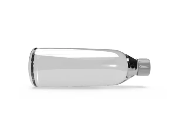 Transparent Water Bottle Illustration Mockup Scene Isolated Background — Stock Photo, Image