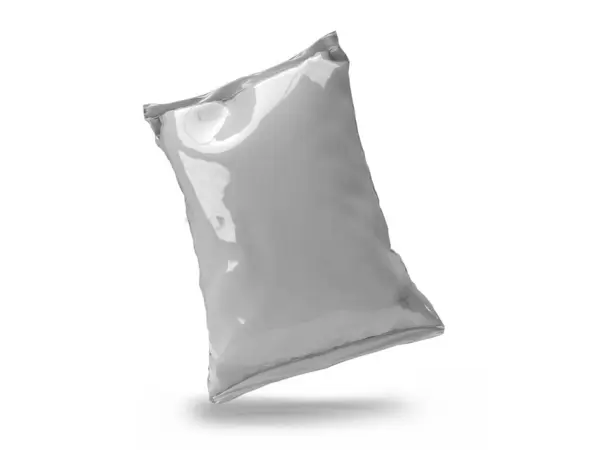 Realistic Chip Snack Packaging Illustration Mockup Scene Isolated Background — Stock Photo, Image