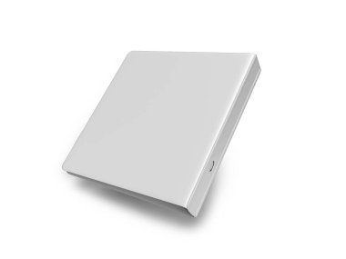 İzole Arkaplan Üzerine Belge Dosyası 3B Görüntü Uygulaması