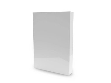 Kitap Kapağı 3D Görüntü İzole Arkaplan Sahnesi