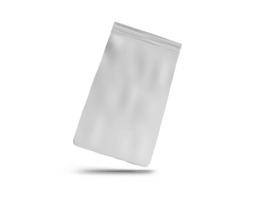 Kese Torbası Paketleme Model 3B Görüntü İzole Arkaplan Sahnesi