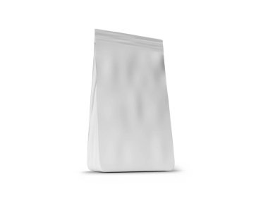 Kese Torbası Paketleme Model 3B Görüntü İzole Arkaplan Sahnesi