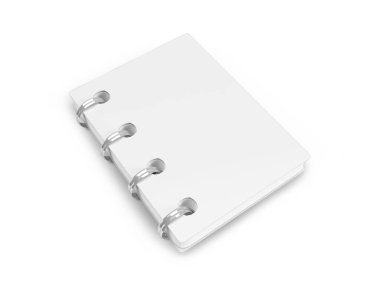 İzole Arkaplanda Not Defteri Yapılandırması 3B Görüntü Uygulaması