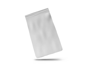 Kese Torbası Paketleme Model 3B Görüntü İzole Arkaplan Sahnesi