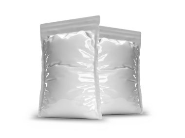 Süpürge Torbası 3B Görüntü İzole Arkaplan Sahnesi