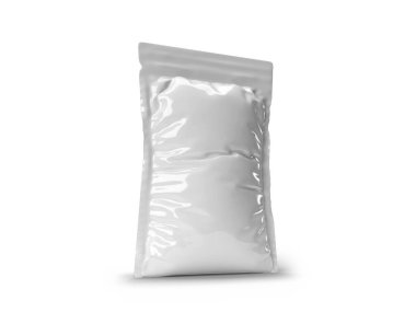 Süpürge Torbası 3B Görüntü İzole Arkaplan Sahnesi