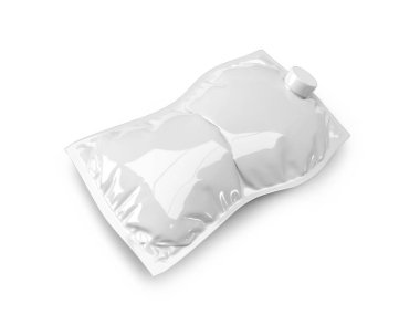 Spout Poşet 3D Görüntü İzole Arkaplan Sahnesi