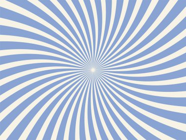 Comic twisted lines background illustration