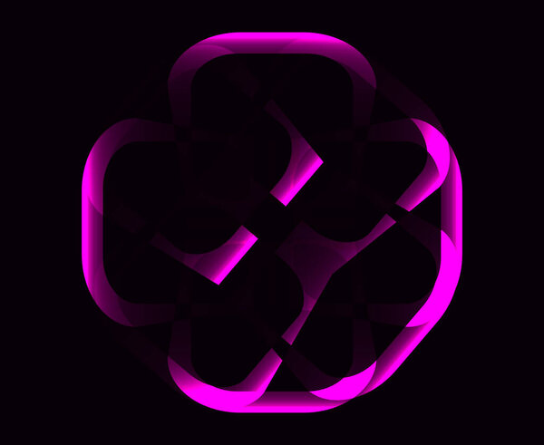 3 d abstract neon background