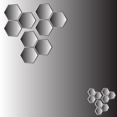 altıgenin soyut geometrik arkaplanı