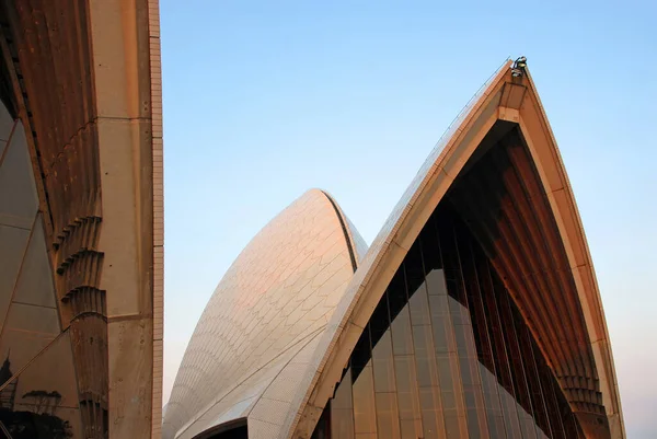 シドニー ニューサウスウェールズ州 オーストラリア セラミックタイルとシドニーオペラハウスの屋根の詳細 シドニーのオペラハウス — ストック写真