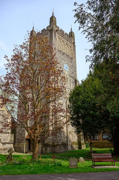 英国肯特 Chislehurst的宣布教堂 这座教堂建于1870年 座落在Chislehurst High Street Chislehurst在大伦敦Bromley区 — 图库照片
