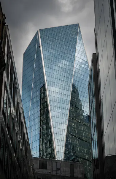 London Großbritannien Der Skalpell Wolkenkratzer Der Lime Street Von Der — Stockfoto