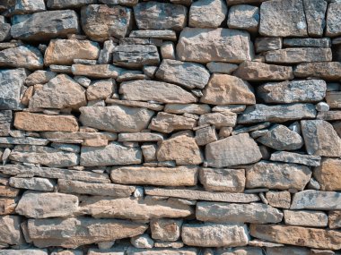 Ancient medieval stone wall texture background