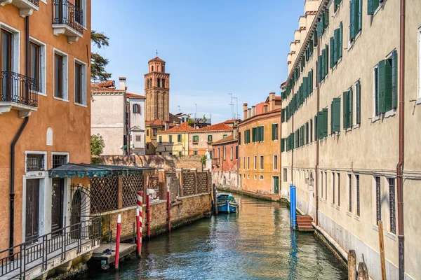 Dar Kanallarıyla Venedik Ten Resim Manzarası — Stok fotoğraf