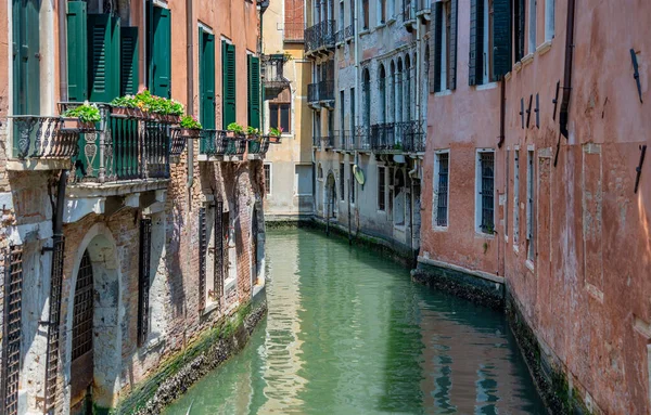 Picturesque Scene Venice Narrow Water Canals — Stock Photo, Image