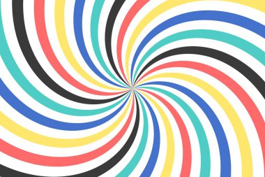 Modern retro pop güneş patlaması, yıldız patlaması ya da güneş ışığı girdabı.