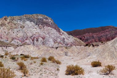 Güzel Gökkuşağı Vadisi Valle del Arco iris 'in Atacama Çölü - Atakama, Şili.