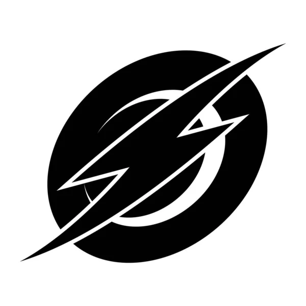 Energia Energia Logotipo Vetor Design Ícone —  Vetores de Stock