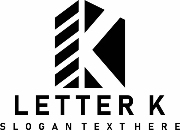 Lettre Logo Design Vectoriel Art — Image vectorielle