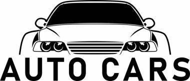 araba logosu tasarımı konsept vektör sanatı