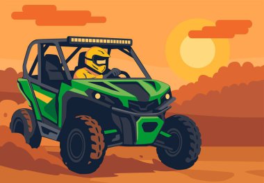 utv düz renk tasarım tasarım vektör sanatı