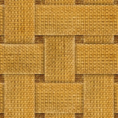 Haki renkli pamuk muşamba kaplama örgü ya da ızgara kumaş kumaşının kusursuz 4k fotoğraf dokusu.