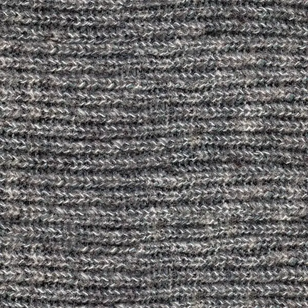 Gri renkli kurdeleli, doğal yün süveter kumaşının kusursuz 4k fotoğraf dokusu..