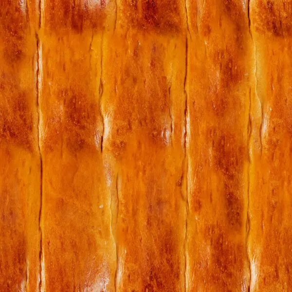 Pişmiş çıtır çizgili çörek yüzeyinin pürüzsüz 4k fotoğraf dokusu.