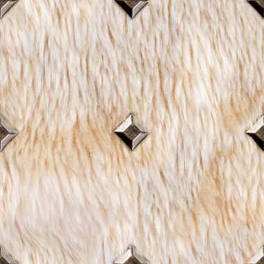 Açık kahverengi sentetik kürk kumaşının pürüzsüz 4k fotoğraf dokusu..