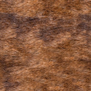 Kahverengi doğal kürk malzemesinin kusursuz 4k fotoğraf dokusu.