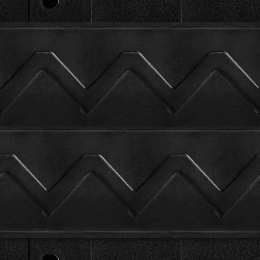 Siyah renkli dekoratif plastik panel yüzeyinin kusursuz 4k fotoğraf dokusu malzemesi.