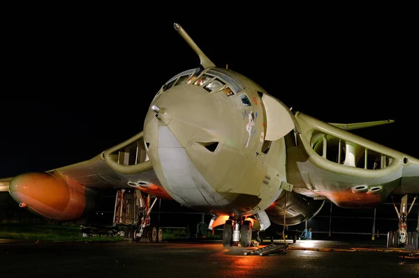 ヨークシャー航空博物館 イギリスのヨーク 2022年10月 ハンドリー ページ ビクター Handley Page Victor 冷戦時代にハンドリー — ストック写真