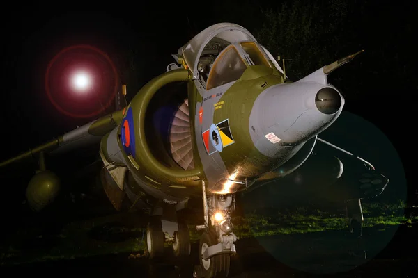 Museu Yorkshire York Reino Unido Outubro 2022 Hawker Siddeley Harrier — Fotografia de Stock