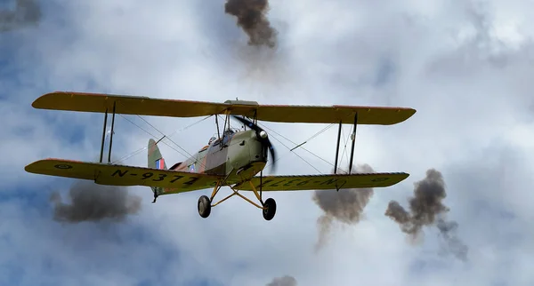 Брайтон Йоркшир Великобритания Май 2023 Года Гражданский Лёгкий Самолёт Частном — стоковое фото