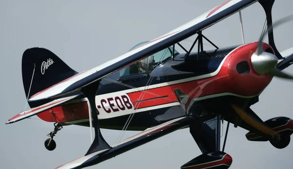 イギリスのヨークシャー ブライトン 2023年5月 民間飛行場の民間軽飛行機 特別ピット — ストック写真