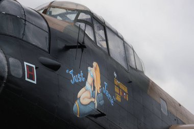 Avro Lancaster bir İngiliz İkinci Dünya Savaşı ağır bombardıman uçağıdır. Avro tarafından Handley Page Halifax 'ın çağdaşı olarak tasarlanmış ve üretilmiştir..