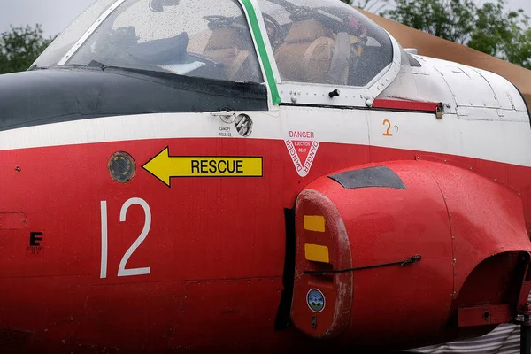 Bac Jet Provost Adalah Pesawat Jet Latih Inggris Yang Digunakan Stok Gambar Bebas Royalti