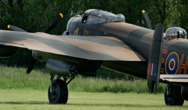 Avro Lancaster bir İngiliz İkinci Dünya Savaşı ağır bombardıman uçağıdır. Avro tarafından Handley Page Halifax 'ın çağdaşı olarak tasarlandı ve üretildi.,