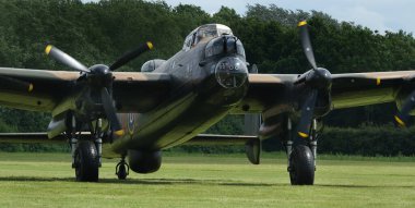 Avro Lancaster bir İngiliz İkinci Dünya Savaşı ağır bombardıman uçağıdır. Avro tarafından Handley Page Halifax 'ın çağdaşı olarak tasarlandı ve üretildi.,