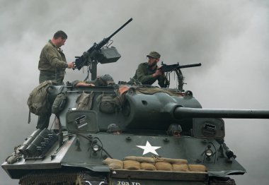 Zafer Şovu, Leicester, İngiltere. Ağustos 2024. Sturmgeschtz III, Almanya 'nın II. En çok üretilen zırhlı savaş aracı ve ikinci en çok üretilen Alman zırhlı savaş aracıydı.. 