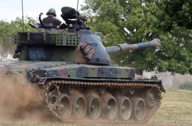 Yorkshire Wartime Show. doncaster, Yorkshire, UK. August 2025. Vintage military reenactment show for the 20th centurt specialising in WW2. American, British and German participants. Tanks, trucks, jeeps and many other vehicles.