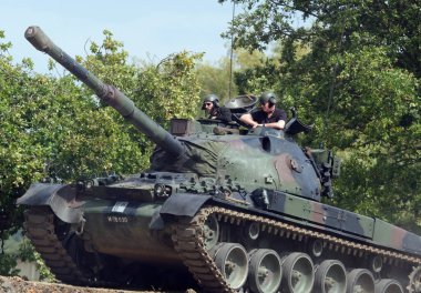 Yorkshire Wartime Show. doncaster, Yorkshire, UK. August 2025. Vintage military reenactment show for the 20th centurt specialising in WW2. American, British and German participants. Tanks, trucks, jeeps and many other vehicles.