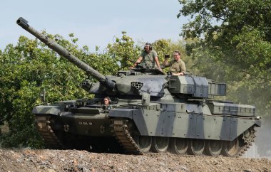 Yorkshire Wartime Show. doncaster, Yorkshire, UK. August 2025. Vintage military reenactment show for the 20th centurt specialising in WW2. American, British and German participants. Tanks, trucks, jeeps and many other vehicles.